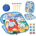thumbnail image 1 of 3 en 1 Bean Sand Bag Toss Game Plegable Cornhole Board Games 4 Holes Toy Dinosaurio Sunnimix Juguetes de juego de lanzamiento, 1 of 7