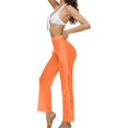 thumbnail image 3 of HAHDAXIA Perspective des Femmes Pure Mesh Pantalon à Volants Maillot de Bain Couvre-Bas Pantalon, 3 of 5