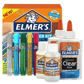 Elmer's Metallic Slime Kit: Supplies Include Metallic Glue, Elmer?s Magical  Liquid Slime Activator, 4 Count 