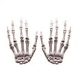 thumbnail image 2 of Halloween Decorations Clearance! Halloween Skeleton Hand Claw Rack Ornament Ghost Festival Horror Decoration Prop Flower Pendant Plastic Toy Ghost Hand Limited Time Deals Today'S Deal #84, 2 of 3