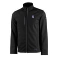 thumbnail image 2 of Men's Cutter & Buck  Black Northwestern Wildcats Evoke Eco Softshell Recycled Full-Zip Jacket, 2 of 3