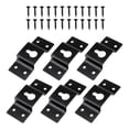 thumbnail image 3 of funtasica 6 Pieces Surround Speaker Wall Hanging Brackets Sturdy Accessory with Screws B, 3 of 9