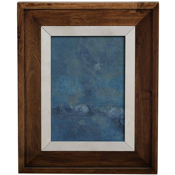 prinz 4x6 dark brown acacia wood frame