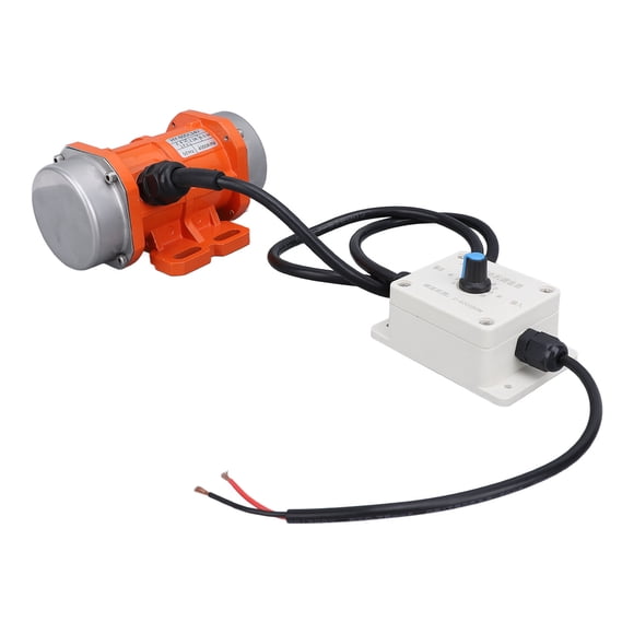 DC 24V Concrete Vibrator Vibration Motor, 4000Rpm Adjustable Speed Brushless Vibrating Motor, Waterproof Electric Concrete Vibrator Motor for Vibrating Tables, Feeders and Screens