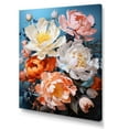 thumbnail image 2 of Designart "Serene Peony Blossoms" Peonies Canvas Wall Art, 2 of 7
