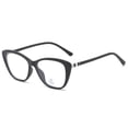 thumbnail image 5 of Gafas con montura estilo ojo de gato Vintage, gafas anti-luz azul, gafas planas finas con personalidad ultraligeras para mujer, 5 of 5