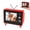 Red, variant on Mini Working TV for 1:12 Scale Dollhouse - 1500mAh Battery 8 Hour Playback, IPS Full View Screen with 8GB Storage, Tiny Television Decor for Collectors