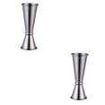 thumbnail image 3 of Advancent Vaso medidor de coctelera doble, 30ml/60ml, Jigger, herramienta de medición de vino líquido, suministros para bodas, Bar, fiestas, Type3 NO3, 3 of 6