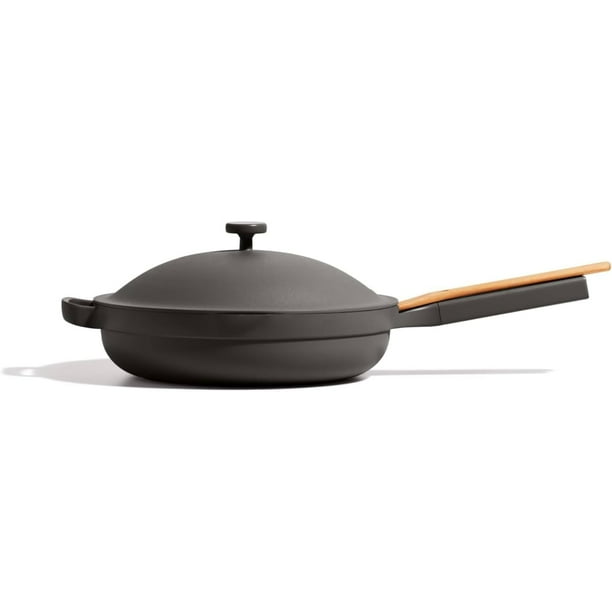 Sartén grande Always Pan Our Place de 2.0-12.5” (4 cuartos) antiadherente, libre de toxinas, de cerámica | Sartén de aluminio 10 en 1 patentada | Apta para horno, inducción y todas las estufas de hast