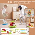 thumbnail image 2 of Juguete musical 3 en 1 para saltar, lanzar anillos Powza Powza Kids, 2 of 6