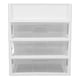 thumbnail image 2 of Organizador de Almacenamiento de Maquillaje, Organizador de Maquillaje de 3 Cajones Capacidad de Soporte Fuerte PP Material Exquisito Manuía de Trabajo para la Tienda de, 2 of 7