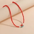 thumbnail image 2 of Cute Watermelon Trendy Women's Short Necklace, 2 of 2