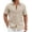 Light Khaki, variant on COOFANDY Mens Short Sleeve Button Down Shirts Hawaiian Shirt for Men Beach Summer Shirts