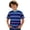 Blue, variant on Boys Tshirts Crewneck Short Sleeve Lightweight Stripe Print Tee for Outdoor Wear Boys' Tops Tees Shirts Blue 2 Years-3 Years