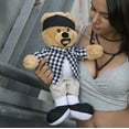 thumbnail image 2 of Hollabears 16"" Cholo Teddy Bear Plush Extra Large, 2 of 5