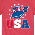 thumbnail image 3 of Teenage Mutant Ninja Turtles - USA Turtles - Toddler And Youth Short Sleeve Graphic T-Shirt, 3 of 5