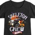 thumbnail image 3 of Hot Wheels - Halloween - Skeleton Crew - Toddler & Youth Girls Short Sleeve Graphic T-Shirt, 3 of 5