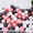 White+Black+Pink, variant on Bibsen Ball Pit Balls for Toddlers, 100 Pack 2.2 inch BPA-Free Crush-Resistant Plastic Balls for Playpen and Kiddie Pool
