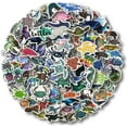 thumbnail image 1 of IGUOHAO 100 Pcs Ocean Animal Stickers, Waterproof Vinyl Sea Life Sticker Pack, 1 of 5