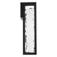 thumbnail image 5 of WAC Lighting Hawthorne 18" 1-Light Aluminum Indoor & Outdoor Wall Light in Black, 5 of 5