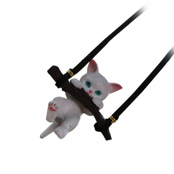 Zehuanyu  Pendant Cute Car Vehicle Swing Cat Hanging Ornament