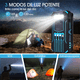 thumbnail image 5 of Power Bank Solar Portátil 36800 mah Batería Carga Inalámbrica Malubero, Negra Azul, 5 of 5