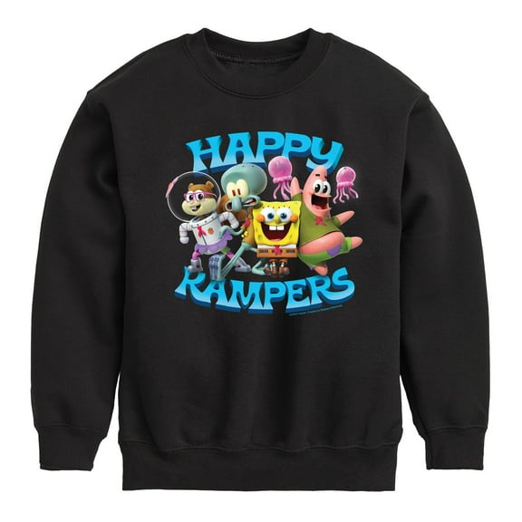 Kamp Koral - Happy Kampers - Toddler & Youth Crewneck Fleece Sweatshirt