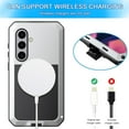 thumbnail image 5 of for Samsung Galaxy S25 6.2" Aluminum Alloy Metal Heavy Duty 360 Full Body Shockproof Dustproof Screw Bumper Drop Protective Phone Case, 5 of 7