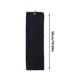 thumbnail image 3 of Tri Fold Towel | Microfiber Fabric Pattern Towel | Carabiner Clip| Accessories For Men | Women, 3 of 4