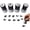 4, variant on 2026 New Cute Black Cat Kitten Stamps for Stamp Cards, 4Pcs Cat Pattern Craft Stamp Letters and Diaries Decorative, Mini Stamps Teacher Reward Stamp Pattern Pet Kitten Meow (4)