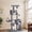 Light Gray, variant on Uforic 70" Cat Tree Condo Multi-Level Tower with Scratching Posts & Cozy Basket for Indoor Cats, Dark Gray
