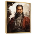 thumbnail image 2 of Designart "Portrait of Emperor Qin Shi Huang" Emperor Floater Framed Canvas Print, 2 of 7