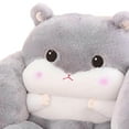 thumbnail image 5 of Hamster Seat Cushion Seat Pad Cute Comfortable Floor Mat Animal Cushion Chair Pillow for Gift Home Decorations Drawing Room Gray, 5 of 8