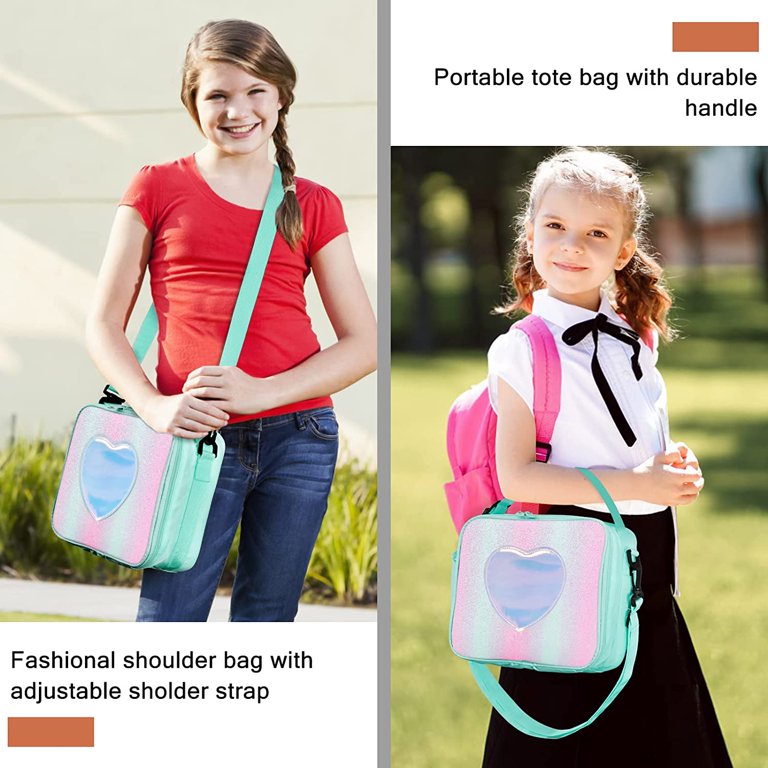 Buy ShopiMoz Lunch Bags Small for Women (Pack of 3,Multicolor) Work,Student  Kids to School,Thermal Cooler Tote Bag Picnic Organizer Storage Lunch Box  Portable and Reusable Online at Best Prices in India 