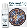 thumbnail image 4 of LANBEIDE 2 Pack 240ML Diamond Painting Sealer, 5D Art Glue Permanent Hold & Shine Effect, Clear, 4 of 8