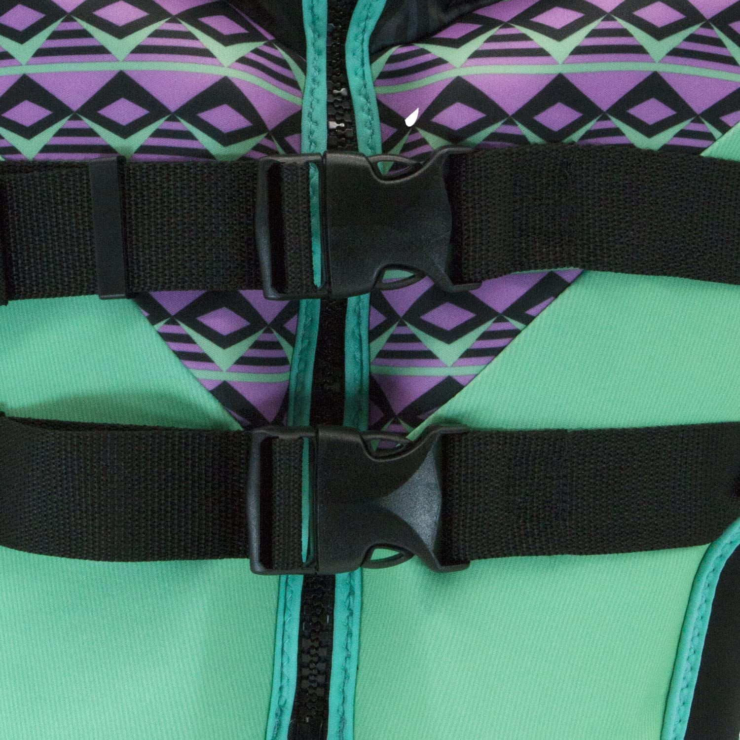Body Glove Phantom Women's PFD Adult Life Jacket, Medium, Aqua/Purple