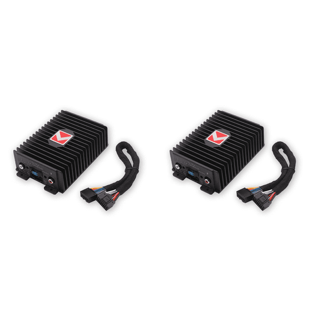 2X Caja Amplificadora de Navegación Android, Audio Estéreo Profesional para Coche, Amplificador de Alta Fidelidad con Mejora de Sonido de Alta Potencia 4x80W