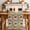 Off-White, variant on Desert Camels Table Runner - 36 Inch Long Tropical Palm Trees Sand Cords Brown Cotton and Linen Blended Dress Scarves Farmhouse Table Runner for Kitchen Dining, Coffee Table, 13" x 36"
