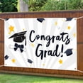thumbnail image 4 of Farfi Foldable Graduation Backdrop Anti Fall Polyester Non Fading Hanging Graduation Party Supplies (Type X), 4 of 13