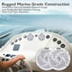 thumbnail image 4 of Altavoces marinos Pyle PLMRS5W, 5,25 pulgadas, 2 vías y 180 W, color blanco, 4 of 7