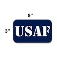 thumbnail image 2 of Curb-N-Sign 2 Reflective Vinyl Decals, 3x5in, (Air Force), 2 of 2