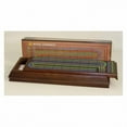 thumbnail image 3 of Walnut Stained Cribbage Box, 3-Track, 3 of 6