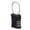 Black, variant on BIMZUC TSA Luggage Locks Resettable 3 Digit Combination Padlock for Office Gym Locker Suitcase, Orange (4.33 inches / 11 cm) - High Security and Durability for Travel