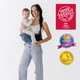 thumbnail image 2 of Portabebés con asiento para cadera TushBaby Premium, certificado de seguridad, 2 of 7