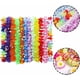 thumbnail image 2 of 24 Piezas Collares Tropicales Hawaianos, Collar de Flores Hawaianas, Collar Hawaiano, Juego de 12 Collares de Flores con 12 Pasadores de Flores de Plumeria, para Playa de Verano, Decoraciones de, 2 of 5