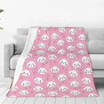 thumbnail image 1 of KLL Cute Cat Pattern Fleece Throw Blanket,Fleece Throw Blankets for Couch & Bed All Season Use-80"x60", 1 of 7