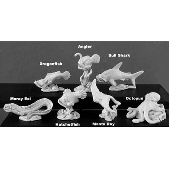 Reaper Miniatures Familiar Pack VII #02948 Dark Heaven Legends Unpainted Metal