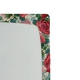 thumbnail image 3 of Ambesonne Rose Print Fitted Sheet, Watercolor Floral Boho, Queen Size, Dark Pink Green and Blue, 3 of 5