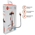 thumbnail image 7 of Motorola VerveLoop Super Light, Wireless, Spalsh Resistant Stereo Earbuds (Supports Siri & Google Now) (Orange), 7 of 7