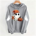 thumbnail image 5 of Falkdiz Halloween Sweatshirts for Women Winter Cute Pocket Pullover Hooded Long Sleeve Casual Graphic Outdoor Womens Hoodies Trendy, 5 of 7